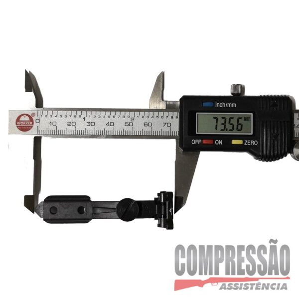 Alça de Mira Rifle 22 CBC 7022 / 8022 / 8122 - Imagem 6