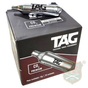 Cilindro CO2 TAG 12g - 25 unidades